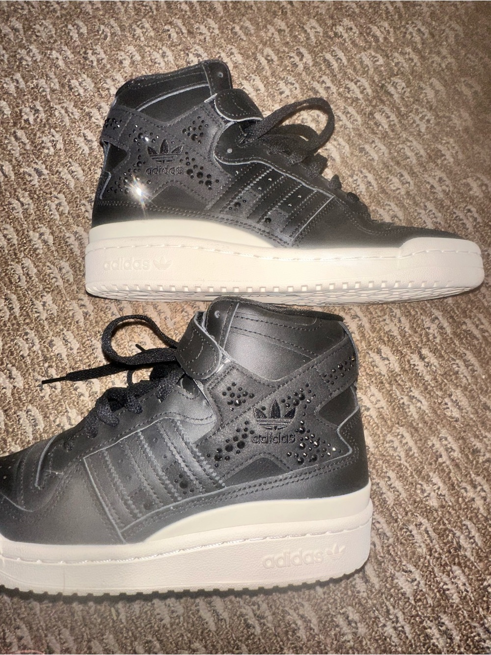 Adidas Black jeweled Sneakers - Picture 9 of 9